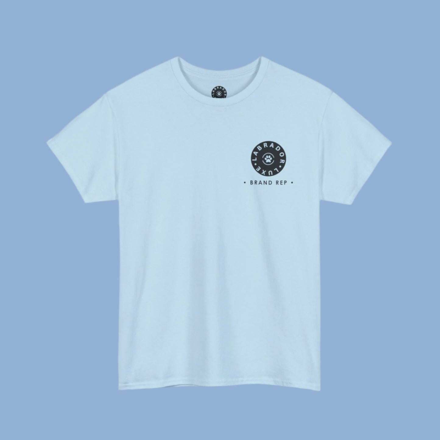 'Labrador Luxe Brand Rep' - Cotton T-Shirt (other colours available)