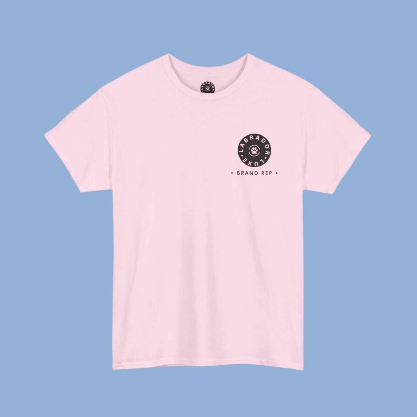 'Labrador Luxe Brand Rep' - Cotton T-Shirt (other colours available)