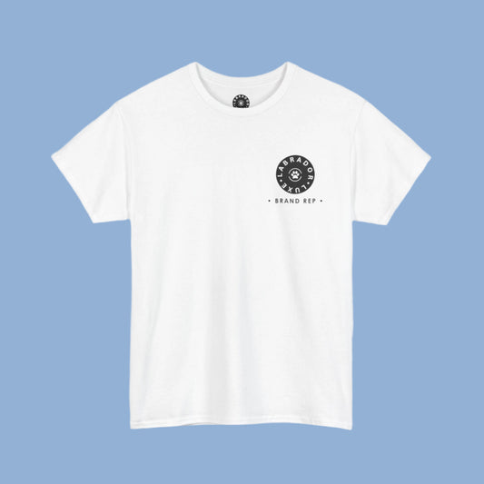 'Labrador Luxe Brand Rep' - Cotton T-Shirt (other colours available)