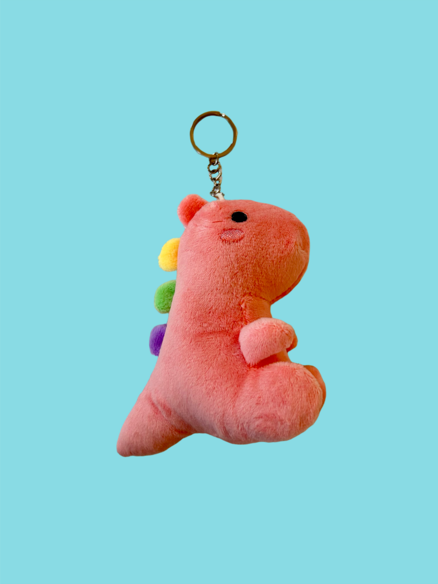 Dinosaur Plush Key Ring