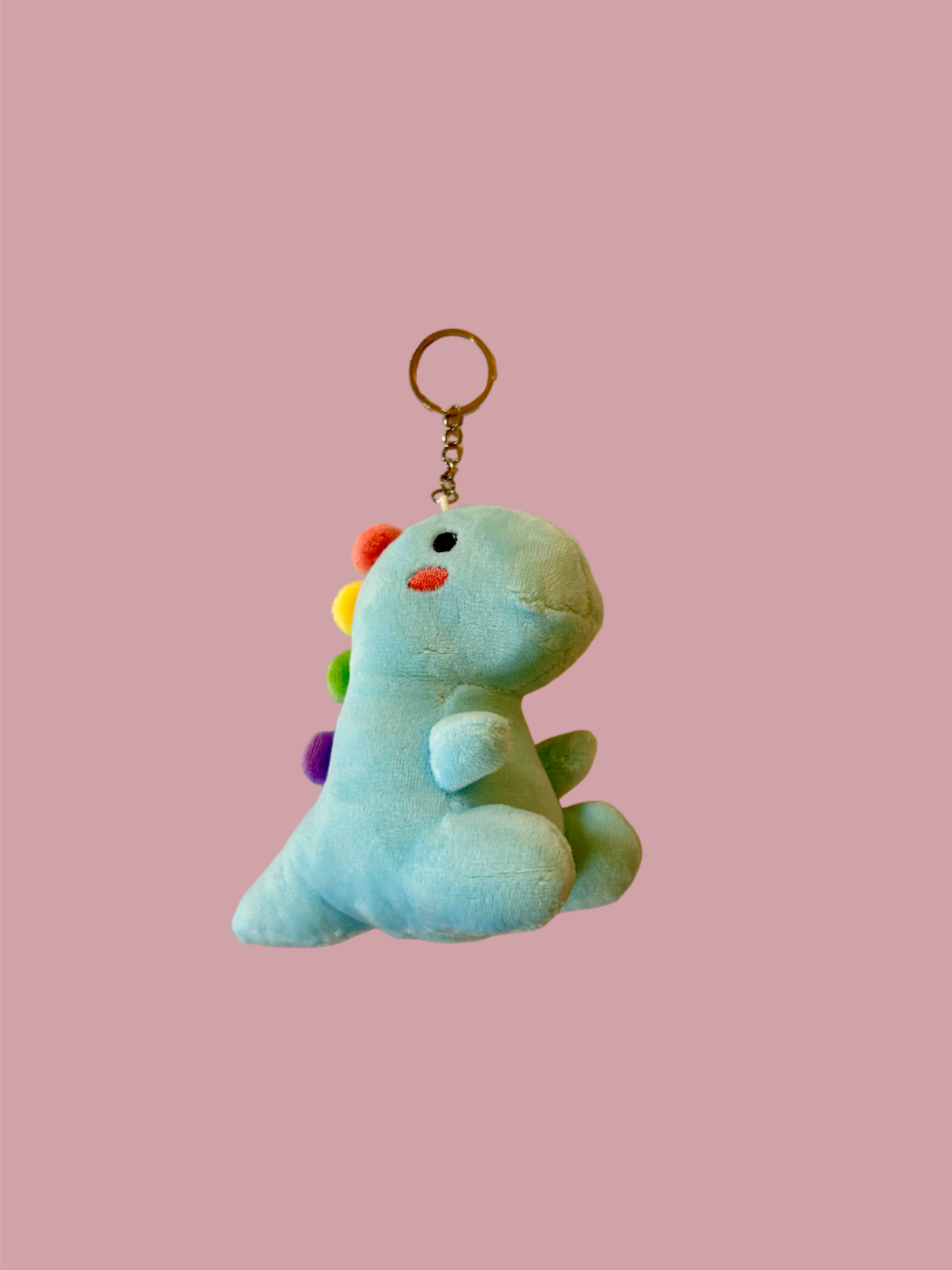 Dinosaur Plush Key Ring