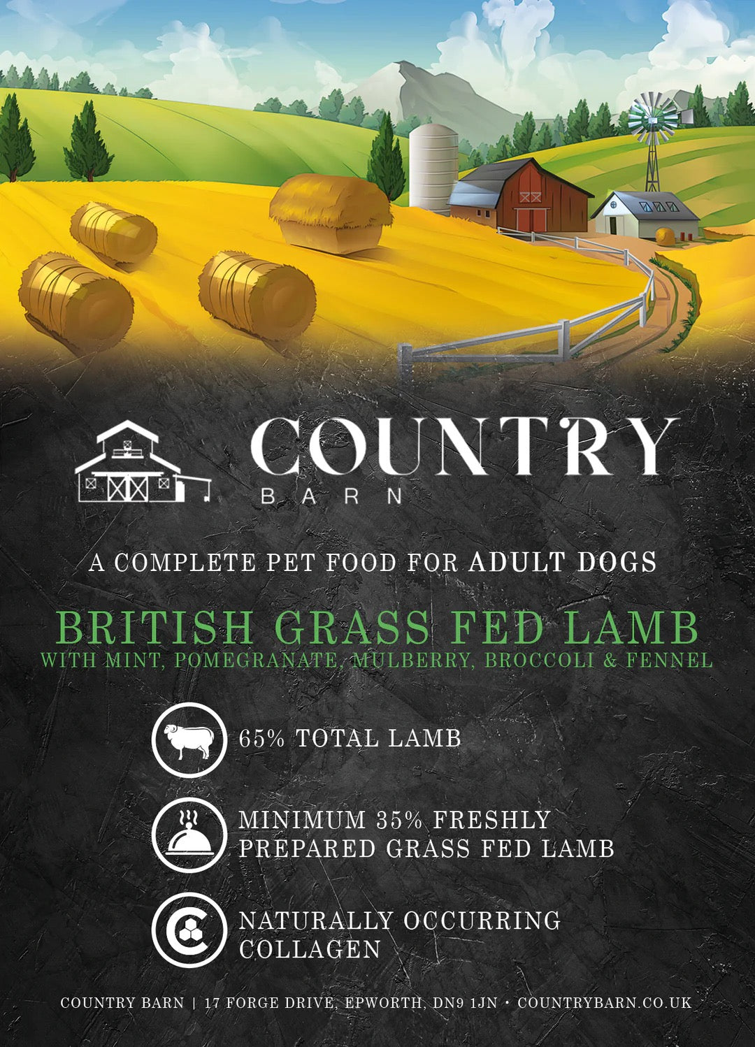 Country Barn - British Grass Fed Lamb Superfood